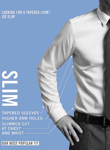 Calvin Klein Infinite Slim Fit Dress Shirt