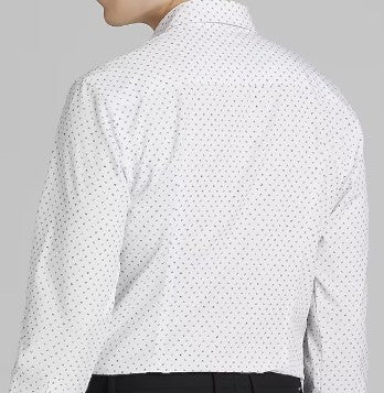 awearness kenneth cole white slim fit dress shirt Awearness Kenneth Cole CHILLFLEX Slim Fit 4-Way Stretch Mens Dress Shirt in White Size 15 1/2 34/35