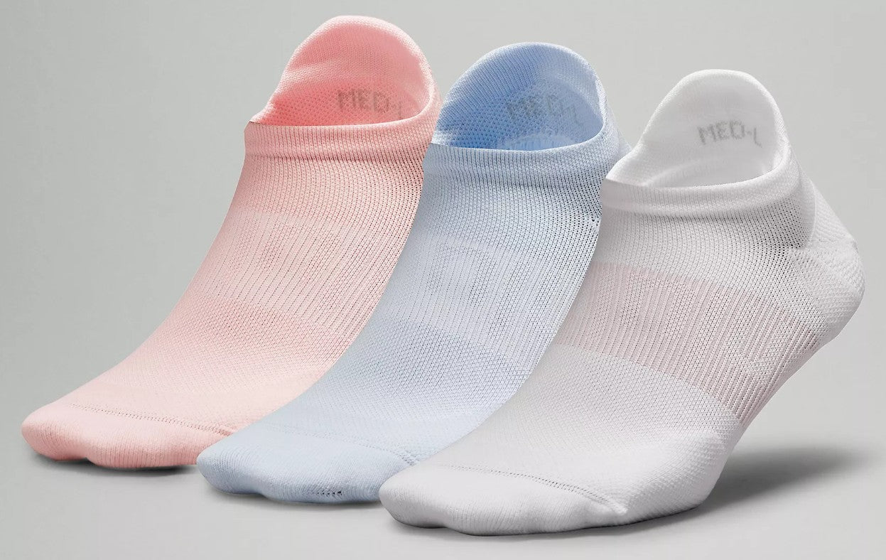 Lululemon Women's Power Stride Tab Socks 3 Pack