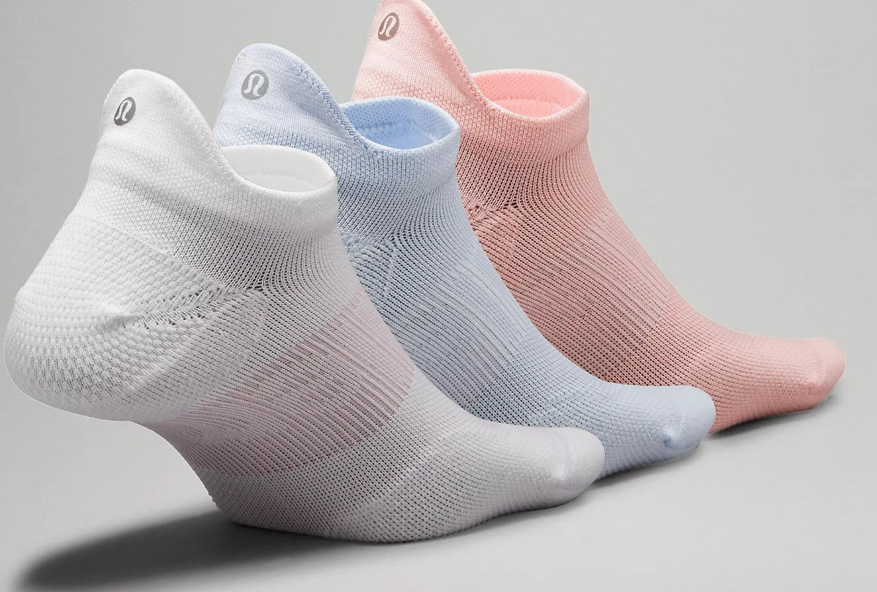 Lululemon Women's Power Stride Tab Socks 3 Pack