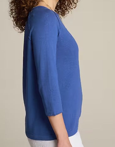 J.Jill Linen-Blend Pullover Sweater