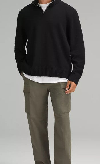 Lululemon Relaxed-Fit Half-Zip Knit Sweater