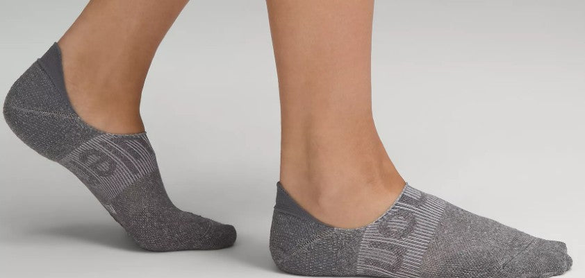 Lululemon Women's Power Stride No-Show Socks with Active Grip 3 Pack